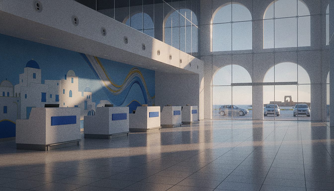 Comptoirs de location de voiture à l'Aéroport de Tunis-Carthage
